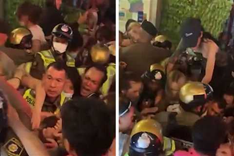 Thai Prostitutes Brawl in Bangkok Over Reported 'Turf War,' Cops Involved