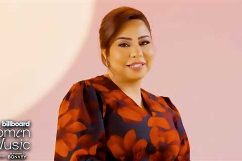 Sherine Accepts The Global Force of Arabia | Billboard Women In Music 2024