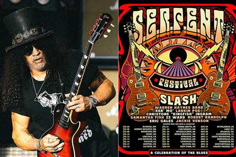 Slash Announces S.E.R.P.E.N.T. Festival Summer 2024 Tour