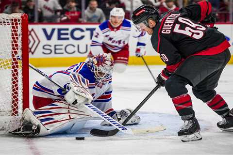 Igor Shesterkin carries Rangers past rival Hurricanes with second straight shutout