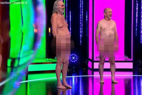 Naked Attraction's Anna Richardson steps in as OAP contestant gets too handsy