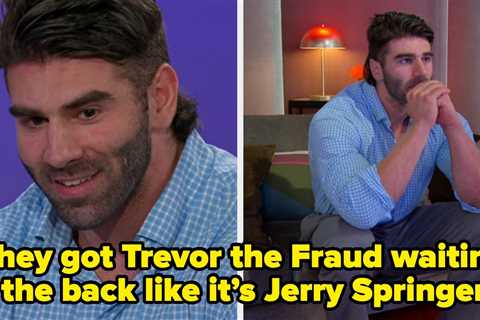 The Internet Is Roasting Trevor From Love Is Blind After The Reunion, And LMAO