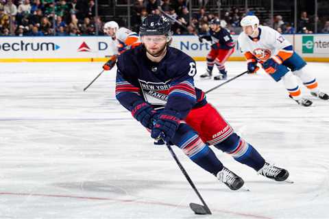 Rangers’ depth helping weather Ryan Lindgren, Jacob Trouba absences