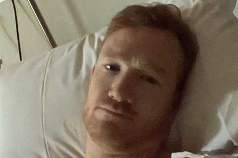 Dancing On Ice star Greg Rutherford shares snap from hospital as he gives update on show injury