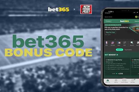 bet365 bonus code NYP365:  Unlock one of two offers for any matchup, including NCAA Tournament