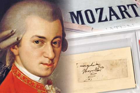 Mozart Signature Up For Auction, Expected To Fetch $100K