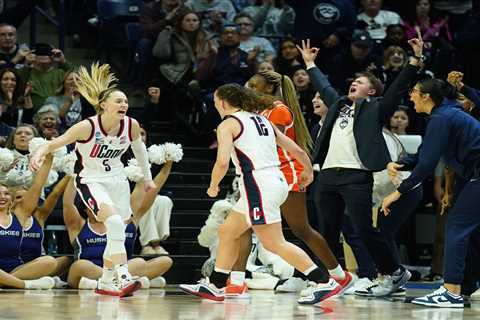 UConn holds off Syracuse for 30th straight Sweet 16 appearance