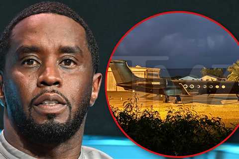 Diddy's Private Jet On the Ground at Antigua Airport Amid Home Raids