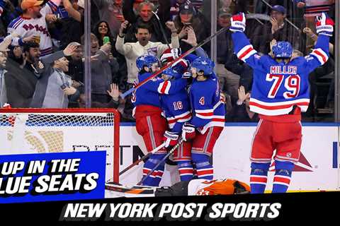 ‘Up In The Blue Seats’ Podcast Episode 150: Rangers Clinch Playoff Spot, Laviolette Wins 800th Game