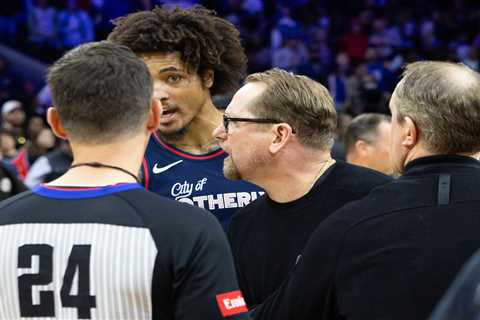 76ers, Nick Nurse livid amid controversial end to Clippers matchup