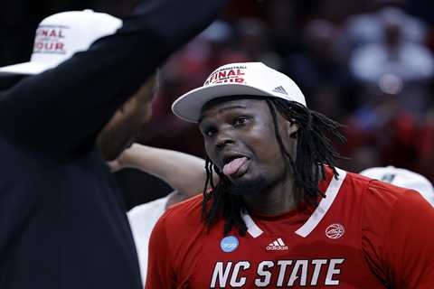 NC State’s DJ Burns jabs Duke star Jared McCain after latest March Madness upset