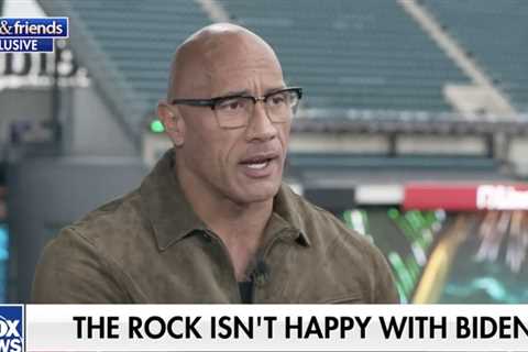 Dwayne Johnson Says He Regrets Endorsing Joe Biden In 2020 And That He's Not Happy With The Current ..