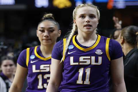 Hailey Van Lith enters transfer portal after one rocky season at LSU