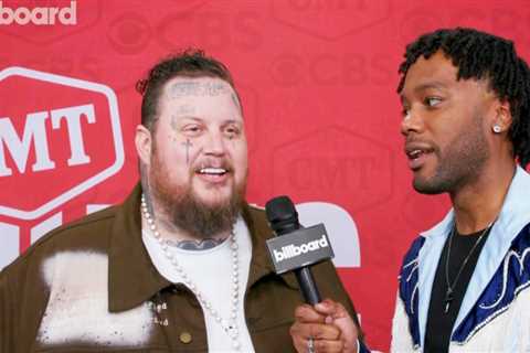Jelly Roll On Winning Big, How He’s Celebrating & Wanting to Try Acting | CMT Awards 2024