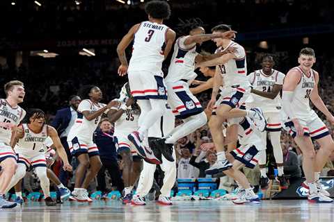 UConn dominates Purdue to make March Madness history as repeat champion