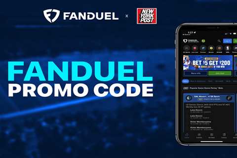 FanDuel promo code: Bet $5, Get $150 on any event this week, $200 in North Carolina