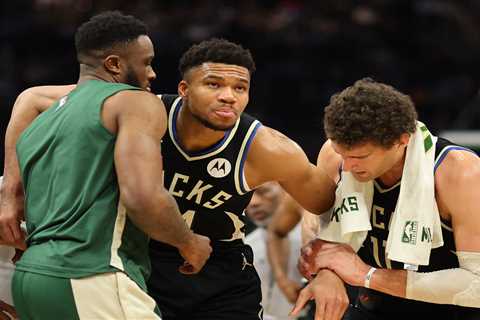 Giannis Antetokounmpo to miss rest of regular season as concern remains over calf