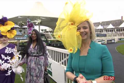 BBC Breakfast Fans Left Shocked by 'Ridiculous' Outfits at Aintree Ladies Day