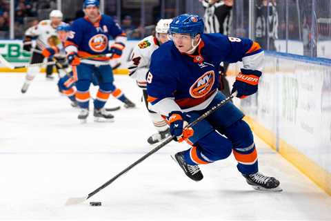 Islanders’ Noah Dobson out vs. Rangers with upper-body injury in latest hit to blueline