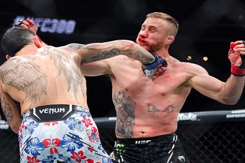 Max Holloway’s last-second KO of Justin Gaethje likely will be lasting memory of UFC 300