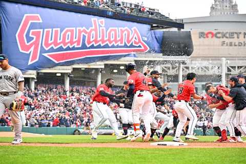 Yankees cough up 10th-inning lead as shaky defense costs them Guardians sweep