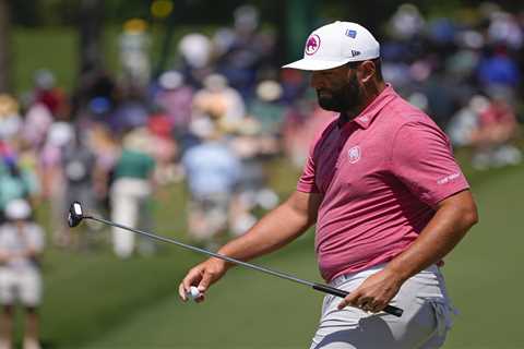 Jon Rahm’s poor putting ruins his quest for Masters repeat