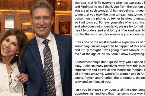 Theresa Nist Just Addressed People Confused And Angry About Her And Golden Bachelor Gerry Turner's..