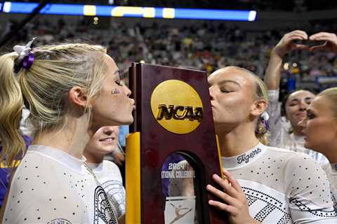 Olivia Dunne, LSU win gymnastics national title: ‘Best day ever’