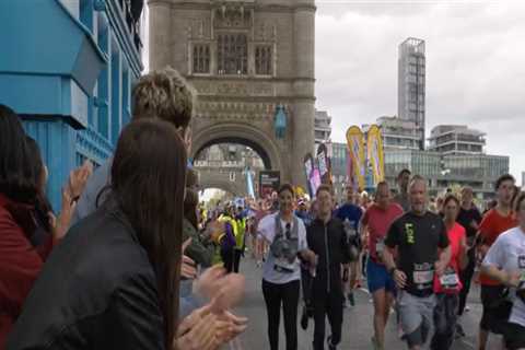 EastEnders' Honey and Jay Make Soap History Running London Marathon