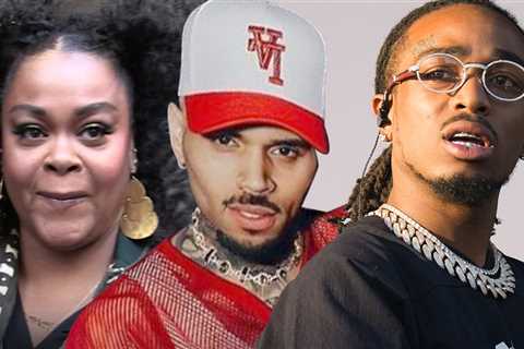 Jill Scott Defends Chris Brown After Quavo Diss, Fans War Amongst Themselves