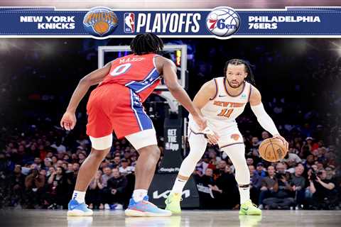 Knicks vs. 76ers Game 2 live updates: NBA playoffs score, news