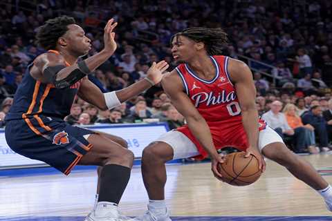 76ers’ Tyrese Maxey wins Most Improved Player with Knicks’ Donte DiVincenzo ineligible