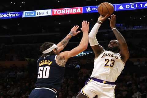 LeBron James, Anthony Davis keep Lakers alive against Nuggets