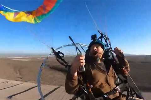 Video Shows YouTuber Anthony Vella Breaking Neck in Paraglider Crash