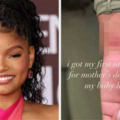 Halle Bailey Revealed The Mother's Day Tattoo She Got For Her Infant Son, And It's Actually Really..