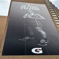 Caitlin Clark’s Indianapolis debut comes with 150-foot Gatorade banner