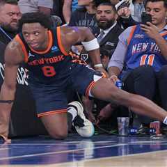 Knicks’ OG Anunoby ruled out for Game 7 due to hamstring strain