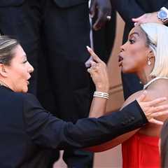 Kelly Rowland Appears to Pop Off on Cannes Security Guard on Red Carpet