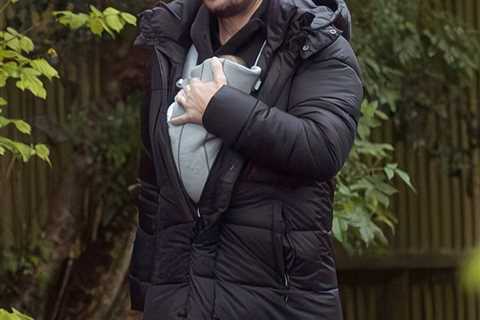 Peter Andre Takes Newborn Daughter for a Walk After Revealing Her Name