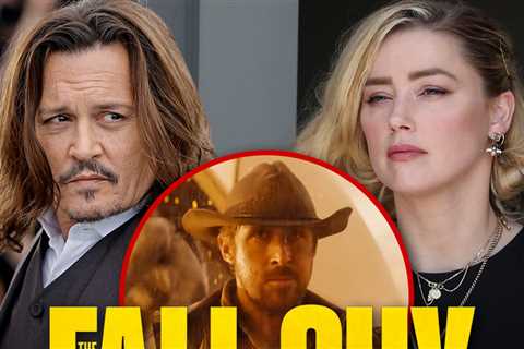 Ryan Gosling Movie 'The Fall Guy' Criticized For Johnny Depp, Amber Heard Joke