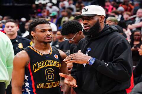 LeBron James now says playing with son Bronny in NBA ‘not a priority’: insider