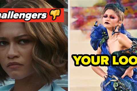 Judge These Zendaya Movies And See Which Of Her Met Gala Looks You Are