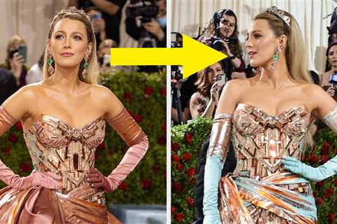 11 Before-And-After Met Gala Moments That Featured A Major Modification, Clothing Removal, Or..