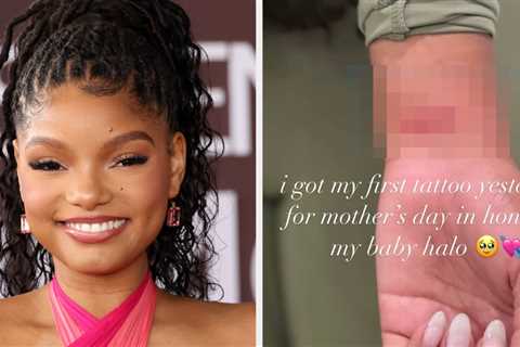 Halle Bailey Revealed The Mother's Day Tattoo She Got For Her Infant Son, And It's Actually Really..