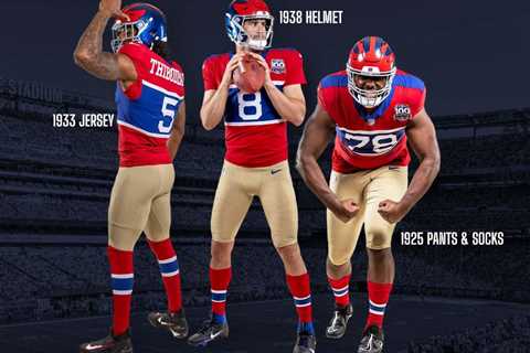 Giants unveil red throwback uniforms for 2024 to commemorate 100th season