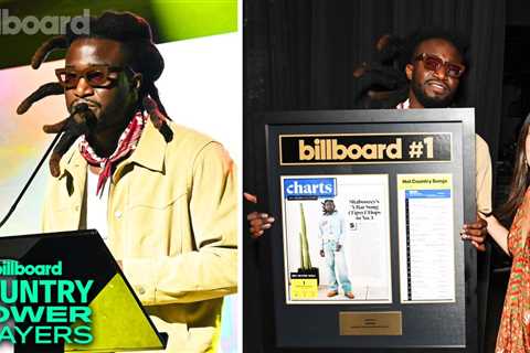 Shaboozey Accepts Billboard Hot Country Songs Chart Plaque For “A Bar Song (Tipsy)” | Country Power ..