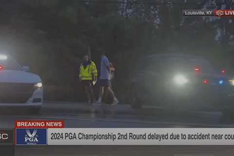 Police officer hospitalized in Scottie Scheffler driving incident at PGA Championship