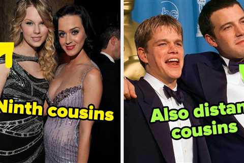 43 Wild Connections Between Celebs That Made Me Think Hollywood Is Basically Just One Tiny..