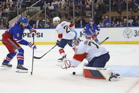 Rangers’ Game 1 goose-egg vs. Panthers a Garden rarity