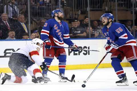 Rangers a long shot to win Eastern Conference after Game 1 loss to Panthers